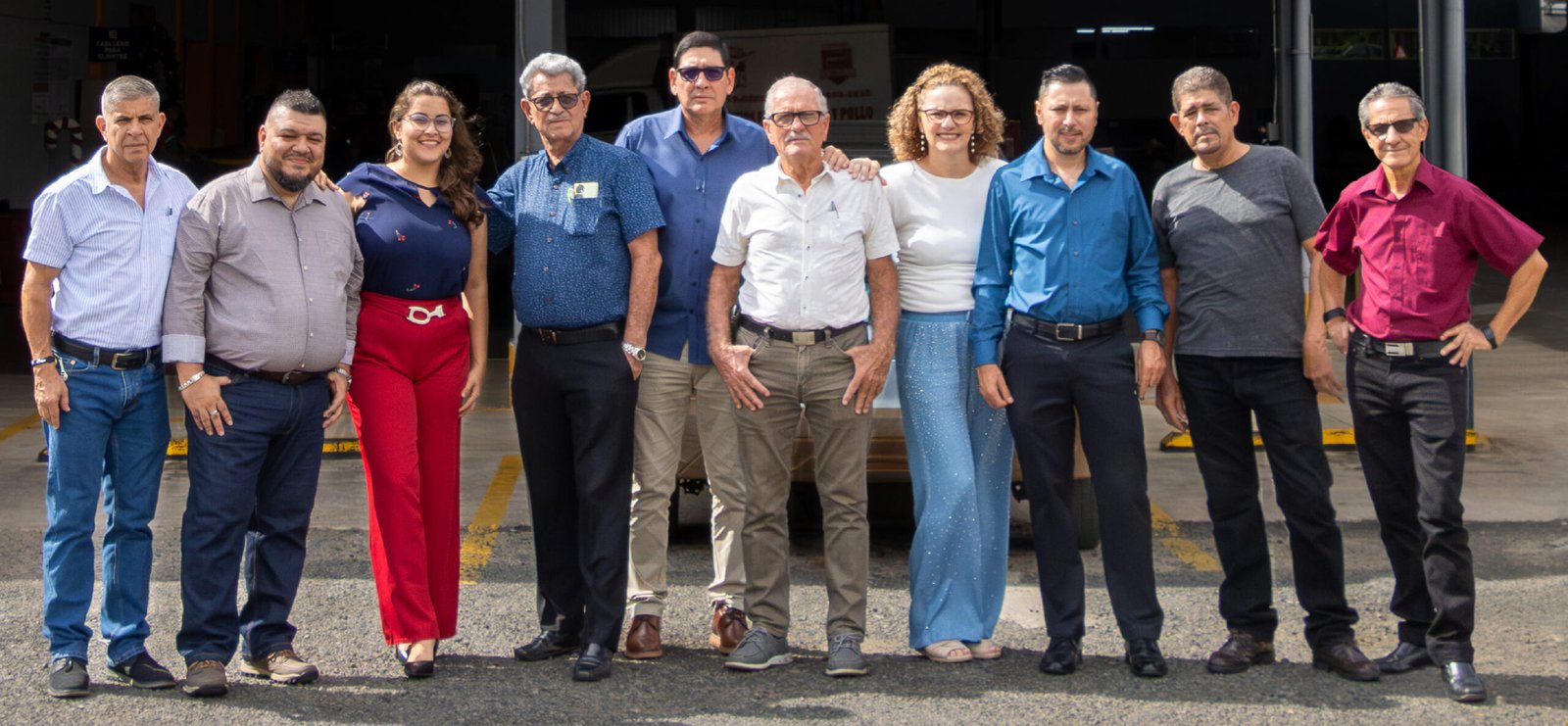 Mensaje de Navidad y Año Nuevo Gerardo Ramírez (1) (2) Junta directiva y administración vigente, diciembre 2025.